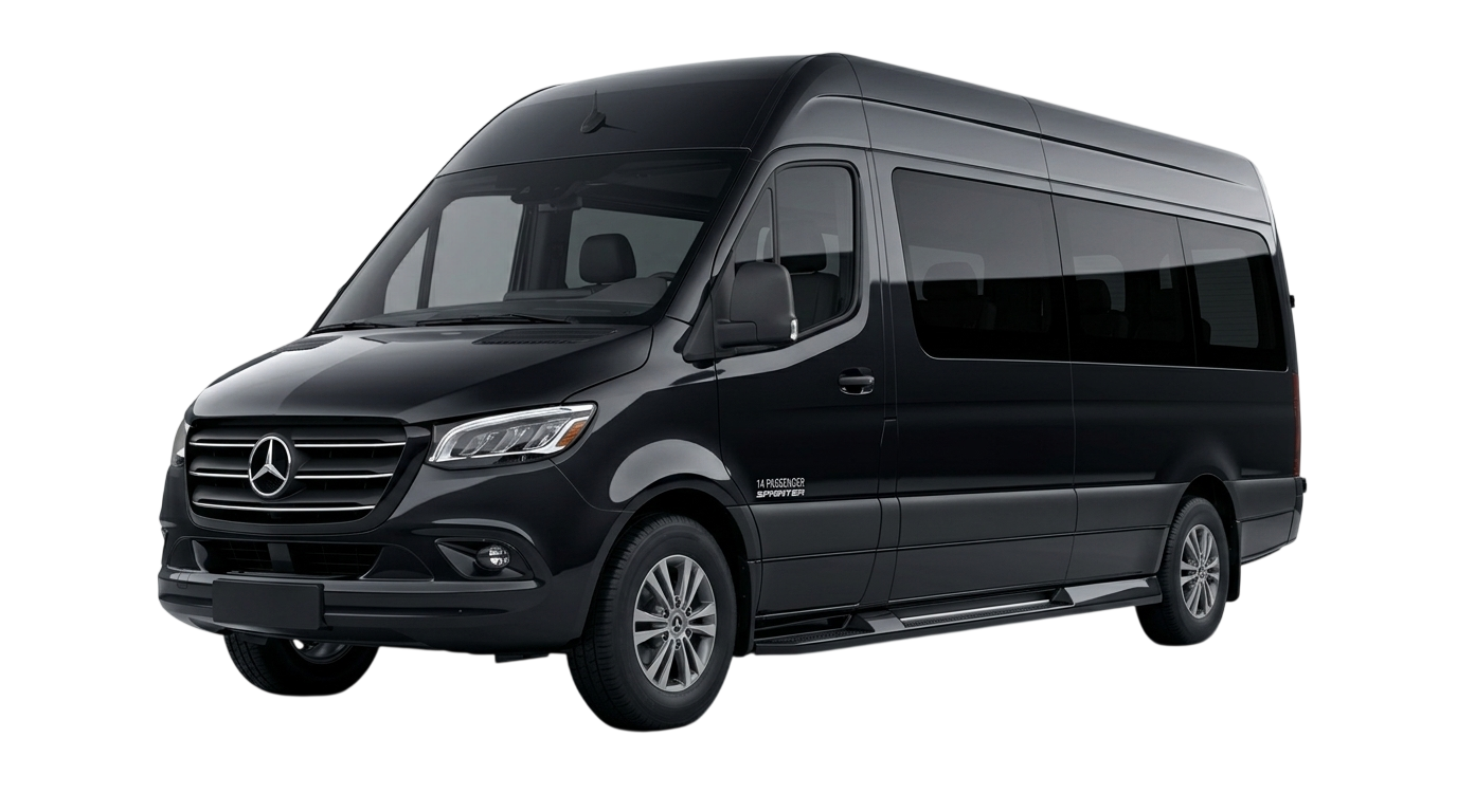 Sprinter Standard Van - 14 Passenger Mercedes-Benz Sprinter Van-Photoroom
