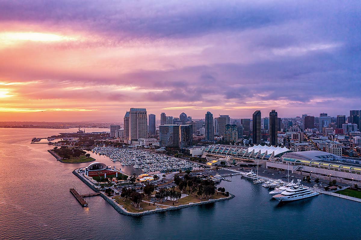 san-diego-embarcadero-sunset