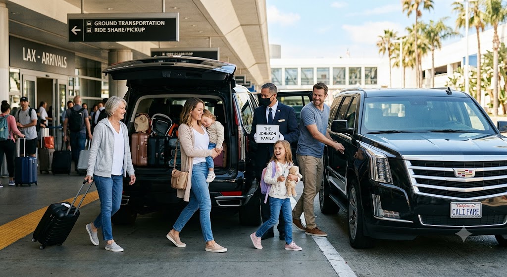 Best Airport Transportation for Families in Southern California